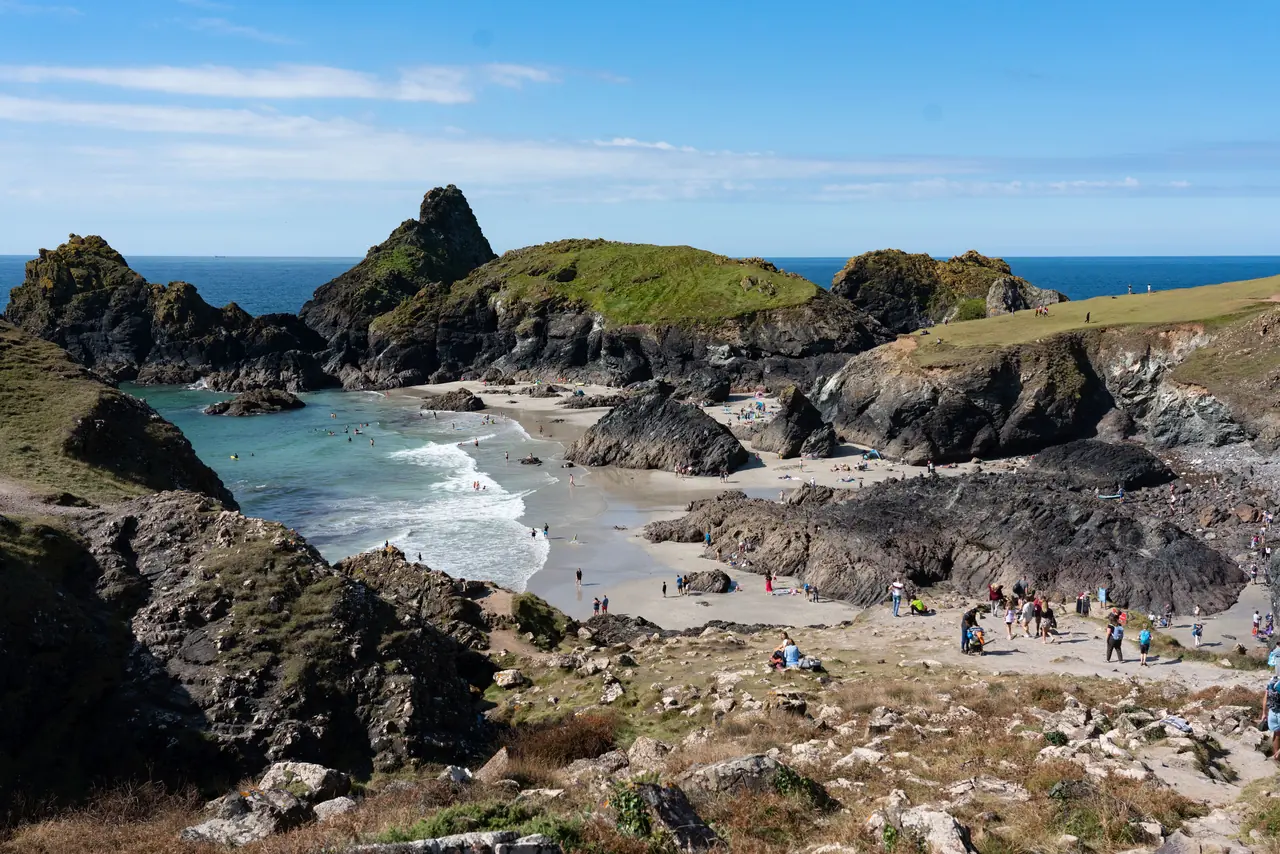 Kynance Cove beach