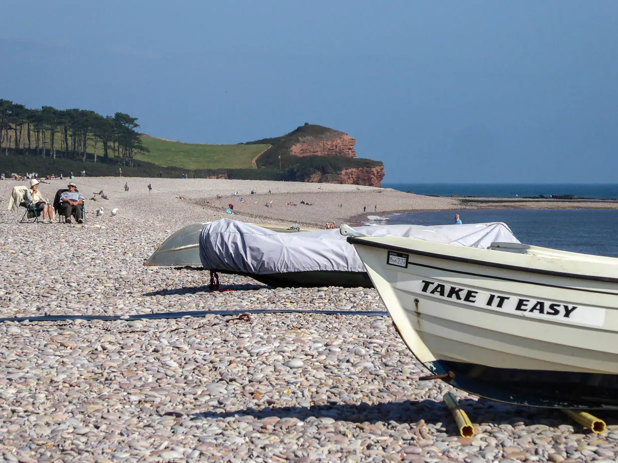 Beach, Budleigh Salterton, Devon