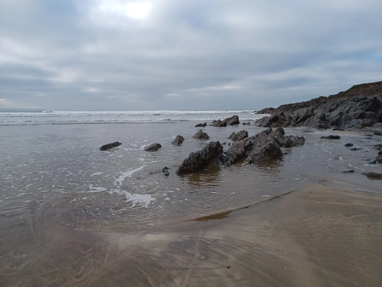 Saunton Sands, Saunton, Devon, England.