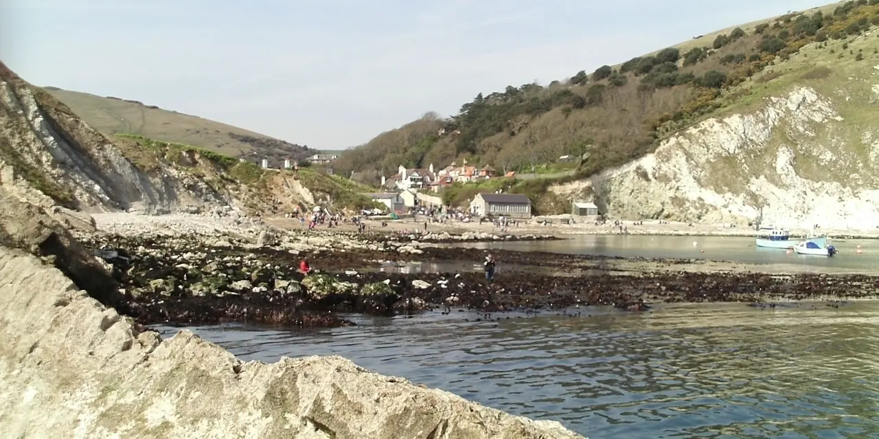 Lulworth Cove West Beach area