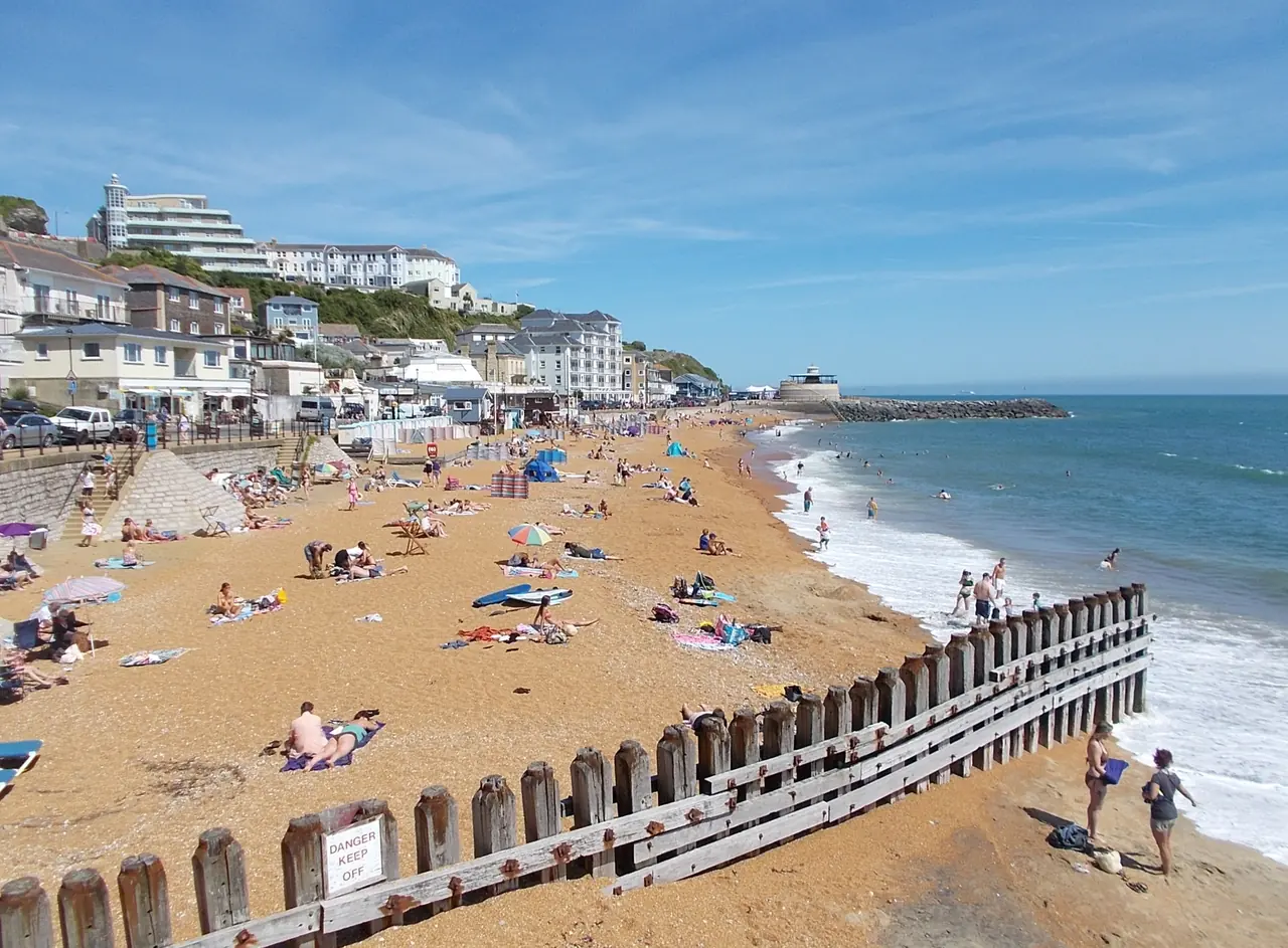 Ventnor beach, Isle of Wight, England