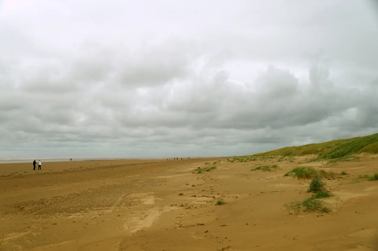 The beach at Ainsdale, looking north towards Birkdale
