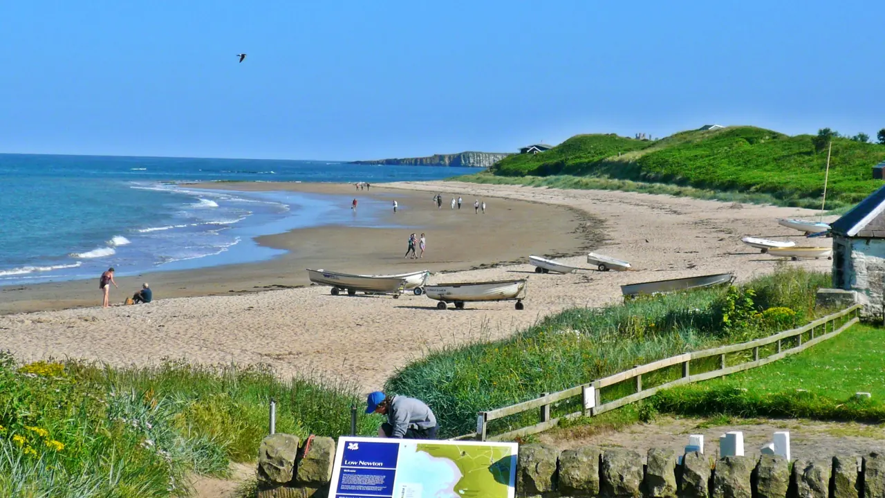 Low Newton beach