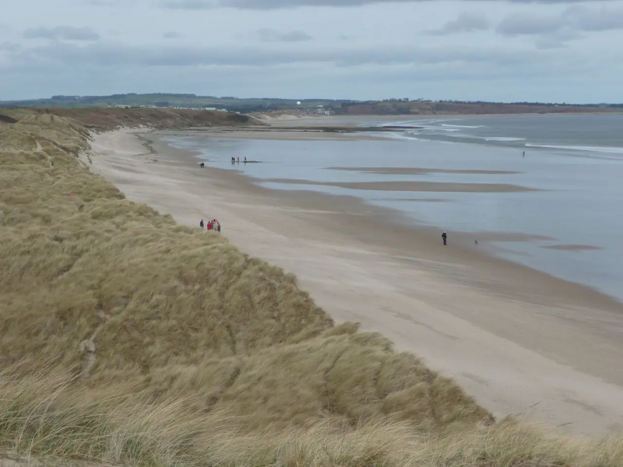 The beach east of Warkworth