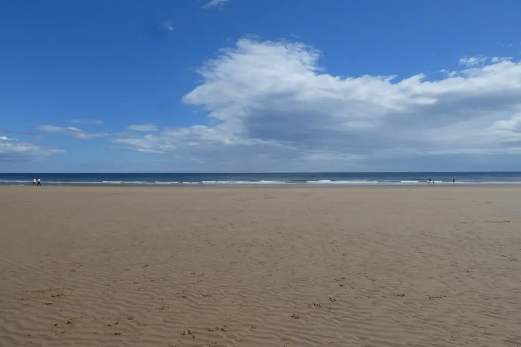 Beach and sea at Seaburn