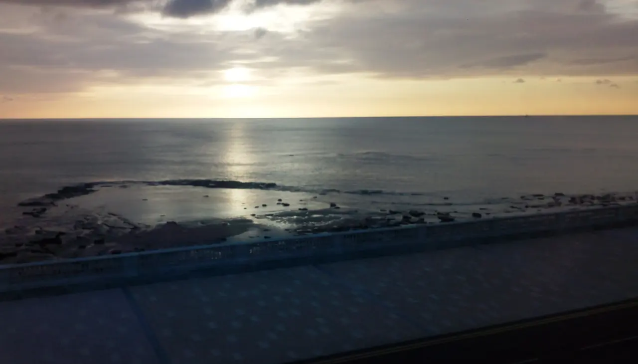 Whitley Bay Promenade and Beach