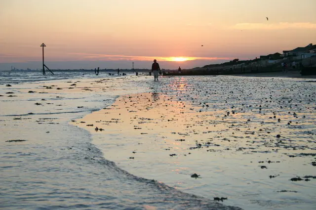 Sunset on West Wittering Beach