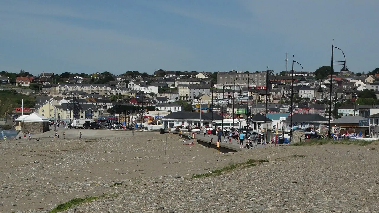 Tramore, Co Waterford, town & beach