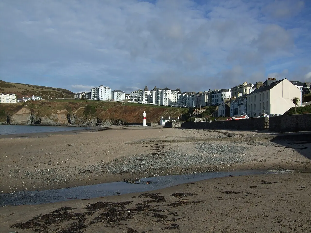 Port Erin Beach shoreline in Port Erin