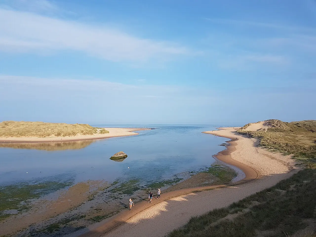 The shore at Newburgh Beach, Newburgh, Aberdeenshire.